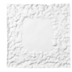 Royale Materia Talerz płaski kwadratowy mat 29x29 cm