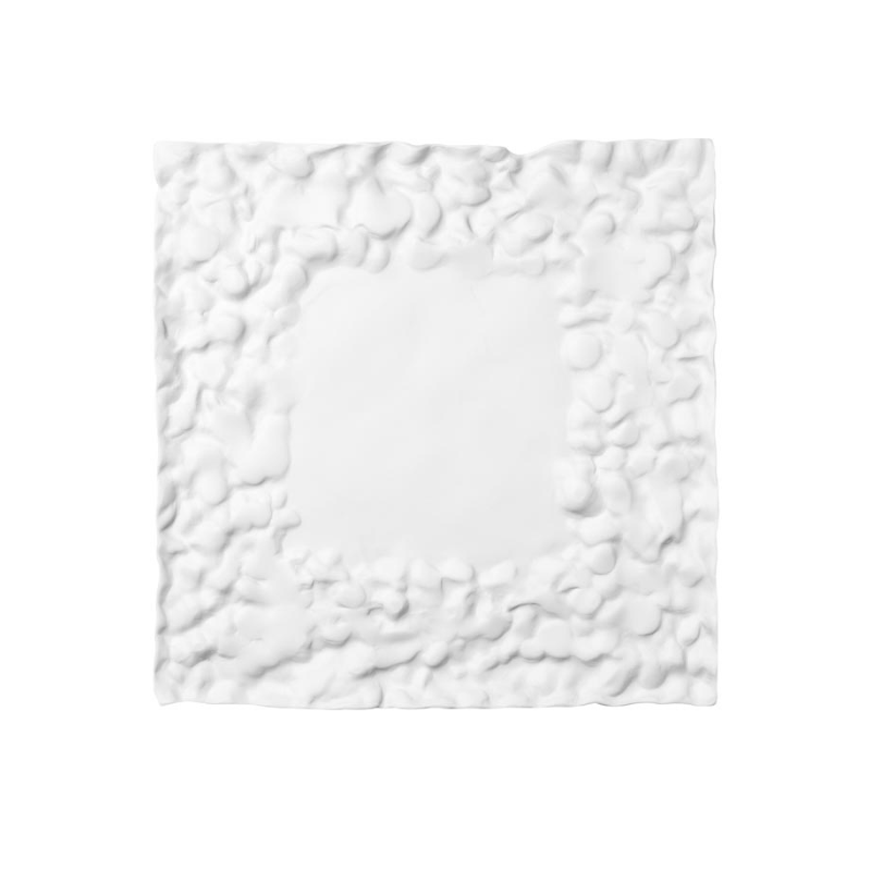 Royale Materia Talerz plaski kwadratowy mat 23x23 cm
