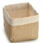 BROGGI Lniany kosz na pieczywo 18x18xH20 cm BROGGI Lniany kosz na pieczywo 18x18xH20 cm