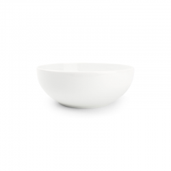 BB CIRRO White Miska 18xH7 cm