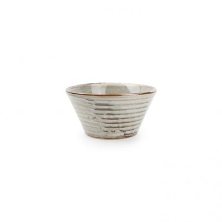 F2D Conical Grey Line Miska 10xH5 cm