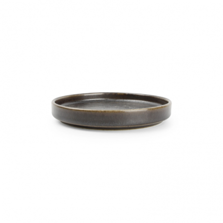 F2D Ceres Black Talerzy z rantem 13,5xH2 cm