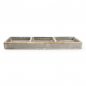 F2D CERES GREY Półmisek dzielony 24x8 cm F2D CERES GREY Półmisek dzielony 24x8 cm