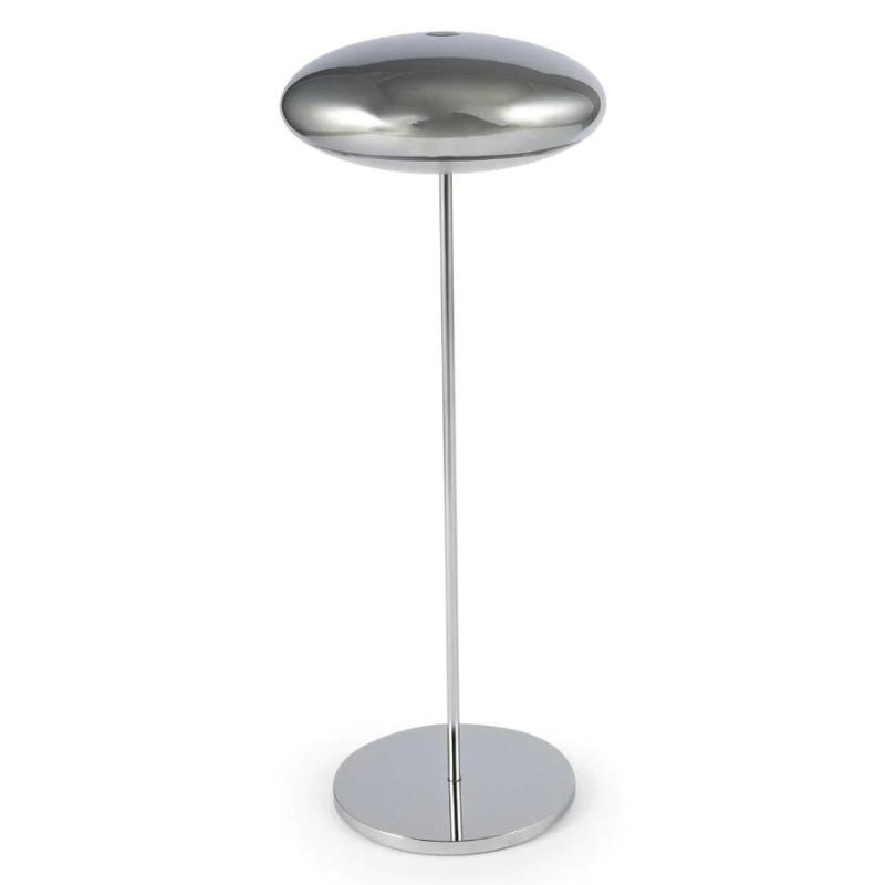 BROGGI Nuvola lampa dotykowa - chrom  (ładowalna), wymiary Ø 10,2 cm h.31 cm