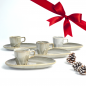 Zestaw prezentowy - 4 x Filiżanka do espresso 90 ml Ceres Grey Zestaw prezentowy - 4 x Filiżanka do espresso 90 ml Ceres Grey