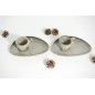 Zestaw prezentowy - 2 x Filiżanka do espresso 90 ml Ceres Grey Zestaw prezentowy - 2 x Filiżanka do espresso 90 ml Ceres Grey