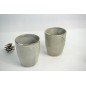 Zestaw prezentowy 2 x Kubek bez ucha 280 ml Ceres Grey
