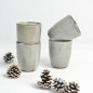 Zestaw prezentowy 4x Kubek bez ucha 280 ml Ceres Grey Zestaw prezentowy 4x Kubek bez ucha 280 ml Ceres Grey