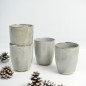 Zestaw prezentowy 4x Kubek bez ucha 280 ml Ceres Grey Zestaw prezentowy 4x Kubek bez ucha 280 ml Ceres Grey