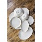 QUALITAT COLORS WHITE Talerz głęboki z szerokim rantem 27 cm QUALITAT COLORS WHITE Talerz głęboki z szerokim rantem 27 cm