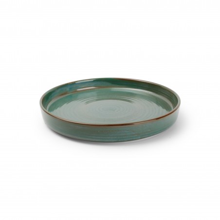 F2D Munduk Green Talerz płaski z pionowym rantem 17,5 cm