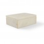 CHIC PURA WHITE MARBLE Pudełko do serwowania 20x10 cm CHIC PURA WHITE MARBLE Pudełko do serwowania 20x10 cm