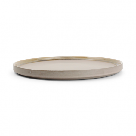F2D STRUCTO BROWN Talerz płaski 24xH1,5 cm