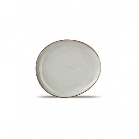 F2D CERES GREY Talerz płaski 21X18 cm