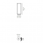 ZAFFERANO Home Lampa dotykowa LED 29,4cm - biała, antracyt, corten ZAFFERANO Home Lampa dotykowa LED 29,4cm - biała, antracyt, corten