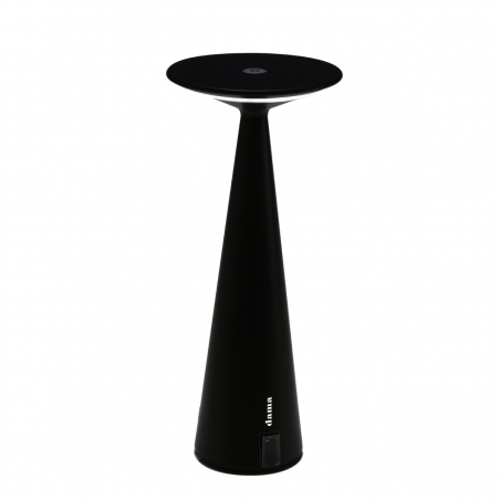 ZAFFERANO Dama Lampa dotykowa LED 29cm - biała, czarna
