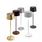 ZAFFERANO Olivia Lampa dotykowa LED 35cm - antracyt ZAFFERANO Olivia Lampa dotykowa LED 35cm - antracyt