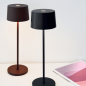 ZAFFERANO Olivia Lampa dotykowa LED 35cm - srebrna ZAFFERANO Olivia Lampa dotykowa LED 35cm - srebrna