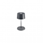 ZAFFERANO Olivia Mini Lampa dotykowa LED 22cm - antracyt ZAFFERANO Olivia Mini Lampa dotykowa LED 22cm - antracyt