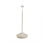 ZAFFERANO Pina Lampa dotykowa LED 29cm - piaskowa ZAFFERANO Pina Lampa dotykowa LED 29cm - piaskowa