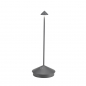 ZAFFERANO Pina Lampa dotykowa LED 29cm - antracyt ZAFFERANO Pina Lampa dotykowa LED 29cm - antracyt