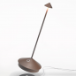 ZAFFERANO Pina Lampa dotykowa LED 29cm - corten ZAFFERANO Pina Lampa dotykowa LED 29cm - corten