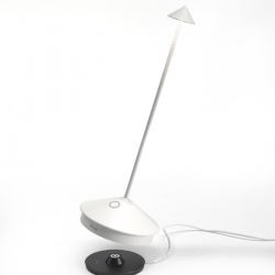 ZAFFERANO Pina Lampa dotykowa LED - biała