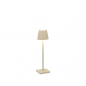 ZAFFERANO Poldina PRO MICRO Lampa dotykowa LED 27,5cm - piaskowa ZAFFERANO Poldina PRO MICRO Lampa dotykowa LED 27,5cm - piaskowa