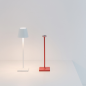 ZAFFERANO Poldina PRO MICRO Lampa dotykowa LED 27,5cm - srebrna ZAFFERANO Poldina PRO MICRO Lampa dotykowa LED 27,5cm - srebrna