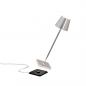 ZAFFERANO Poldina PRO MICRO Lampa dotykowa LED 27,5cm - srebrna ZAFFERANO Poldina PRO MICRO Lampa dotykowa LED 27,5cm - srebrna