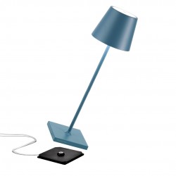 ZAFFERANO Poldina PRO Lampa dotykowa LED - niebieska