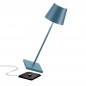 ZAFFERANO Poldina PRO Lampa dotykowa LED 38cm - niebieska ZAFFERANO Poldina PRO Lampa dotykowa LED 38cm - niebieska