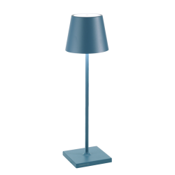 ZAFFERANO Poldina PRO Lampa dotykowa LED - niebieska