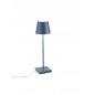 ZAFFERANO Poldina PRO Lampa dotykowa LED 38cm - niebieska ZAFFERANO Poldina PRO Lampa dotykowa LED 38cm - niebieska