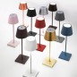 ZAFFERANO Poldina PRO Lampa dotykowa LED 38cm - srebrna ZAFFERANO Poldina PRO Lampa dotykowa LED 38cm - srebrna