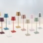 ZAFFERANO Poldina PRO Lampa dotykowa LED 38cm - srebrna ZAFFERANO Poldina PRO Lampa dotykowa LED 38cm - srebrna