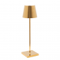 ZAFFERANO Poldina PRO Lampa dotykowa LED 38cm - złota ZAFFERANO Poldina PRO Lampa dotykowa LED 38cm - złota