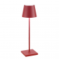 ZAFFERANO Poldina PRO Lampa dotykowa LED 38cm - czerwona ZAFFERANO Poldina PRO Lampa dotykowa LED 38cm - czerwona