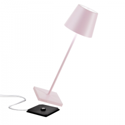ZAFFERANO Poldina PRO Lampa dotykowa LED - różowa