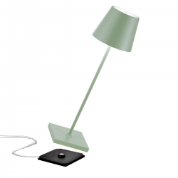 ZAFFERANO Poldina PRO Lampa dotykowa LED - szałwiowa
