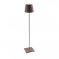 ZAFFERANO Poldina PRO XXL Lampa dotykowa LED - corten ZAFFERANO Poldina PRO XXL Lampa dotykowa LED - corten