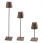 ZAFFERANO Poldina PRO XXL Lampa dotykowa LED - corten ZAFFERANO Poldina PRO XXL Lampa dotykowa LED - corten