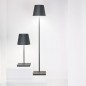 ZAFFERANO Poldina PRO XXL Lampa dotykowa LED - antracyt ZAFFERANO Poldina PRO XXL Lampa dotykowa LED - antracyt