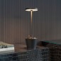 ZAFFERANO Poldina Reverso Lampa dotykowa LED 35cm- corten ZAFFERANO Poldina Reverso Lampa dotykowa LED 35cm- corten