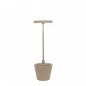 ZAFFERANO Poldina Reverso Lampa dotykowa LED 35cm - piaskowa ZAFFERANO Poldina Reverso Lampa dotykowa LED 35cm - piaskowa