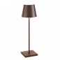 ZAFFERANO Poldina PRO Lampa dotykowa LED 38cm - corten ZAFFERANO Poldina PRO Lampa dotykowa LED 38cm - corten