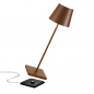 ZAFFERANO Poldina PRO Lampa dotykowa LED 38cm - corten ZAFFERANO Poldina PRO Lampa dotykowa LED 38cm - corten