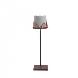 ZAFFERANO Poldina PRO Lampa dotykowa LED - biała wzór 5