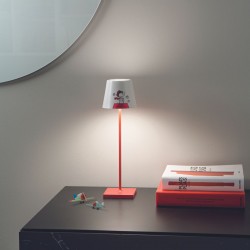 ZAFFERANO Poldina PRO Lampa dotykowa LED - biała wzór 1