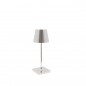 ZAFFERANO Poldina Mini Lampa dotykowa LED 30cm - srebrna ZAFFERANO Poldina Mini Lampa dotykowa LED 30cm - srebrna